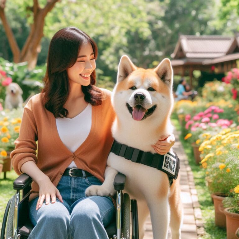 Can An Akita Be a Service Dog?