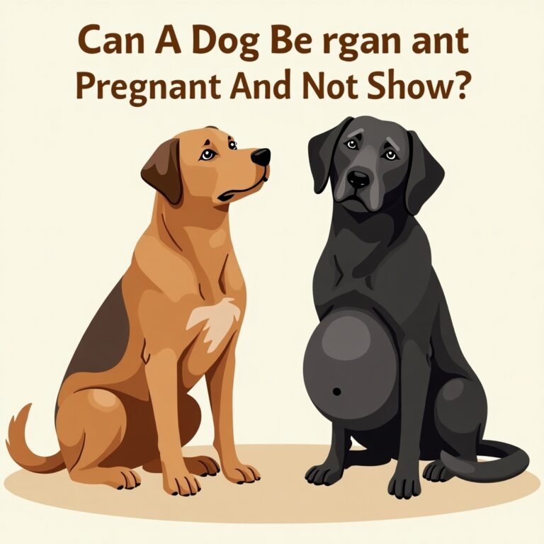 Can A Dog Be Pregnant And Not Show